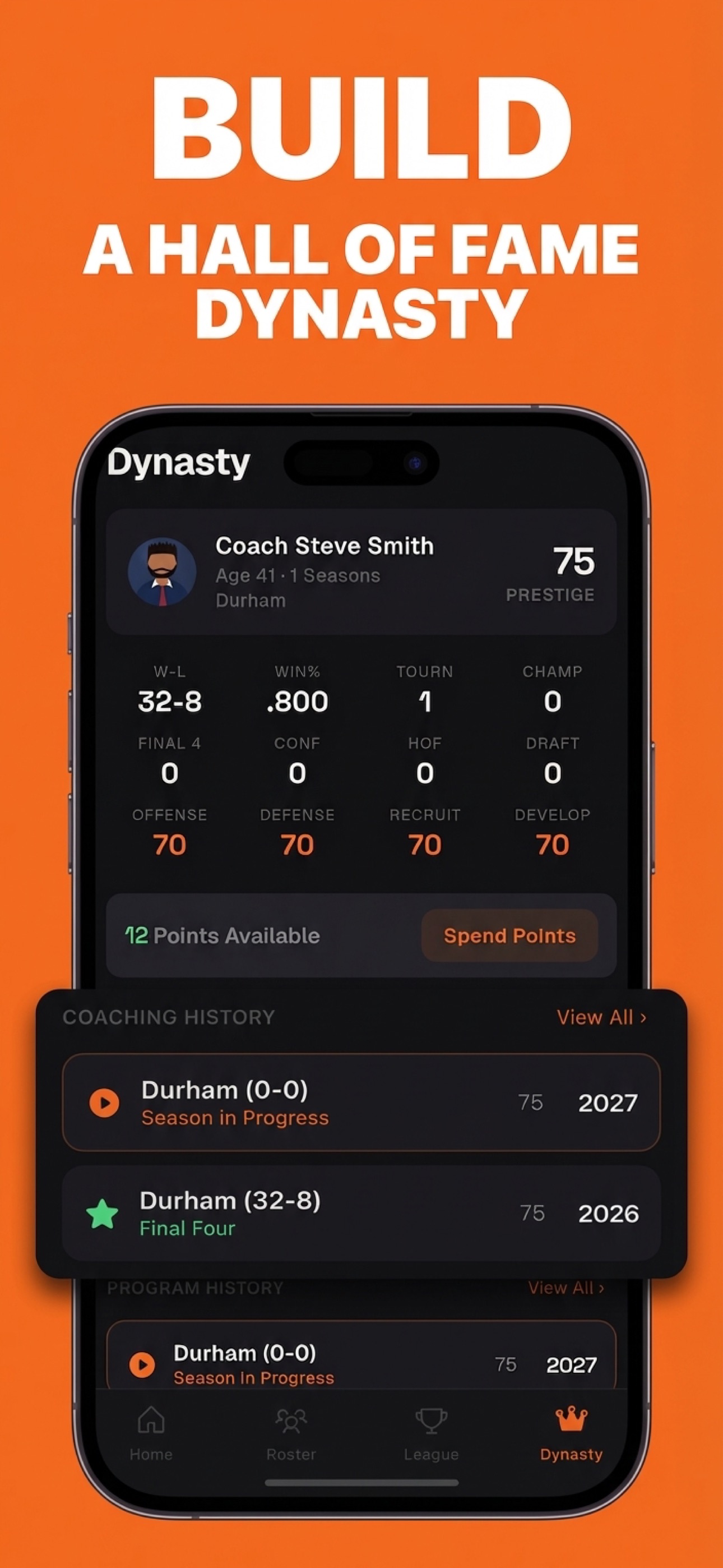 Build a Hall of Fame dynasty
